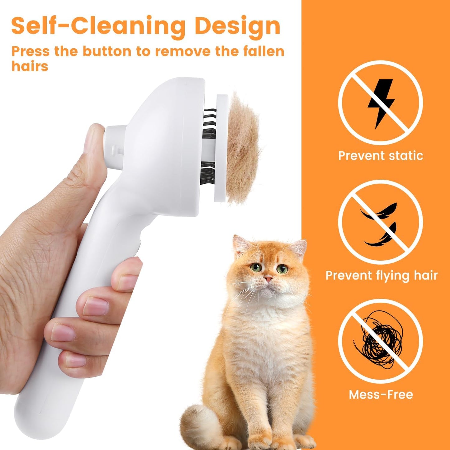3 In 1 Pet Steam Brush